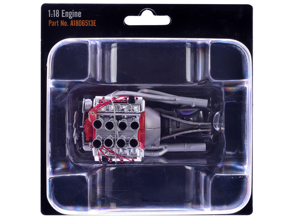 426 Injected HEMI Engine Replica from "1965 Dodge Coronet AWB" 1/18 Model by ACME - image 3