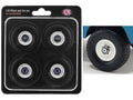 "35 Inch Offroad" Wheel and Tire Set of 4 pieces from 1967 Chevrolet K-10 Pickup Truck for 1/18 Scale Models by ACME