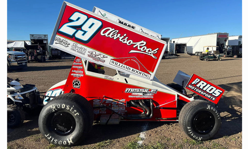 Winged Sprint Car #29 Bud Kaeding "Missile Motorsports" BK Motorsports (2024) 1/18 Diecast Model Car by ACME - image 2