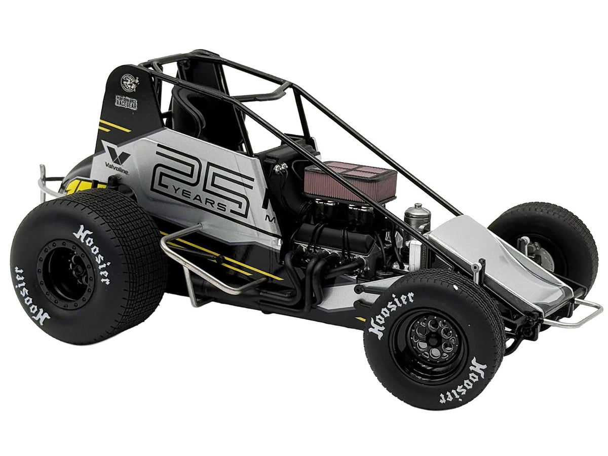 Winged Sprint Car #17 Cory Eliason "Devil Race Karts" Monte Motorsports (2025) 1/18 Diecast Model Car by ACME - image 2