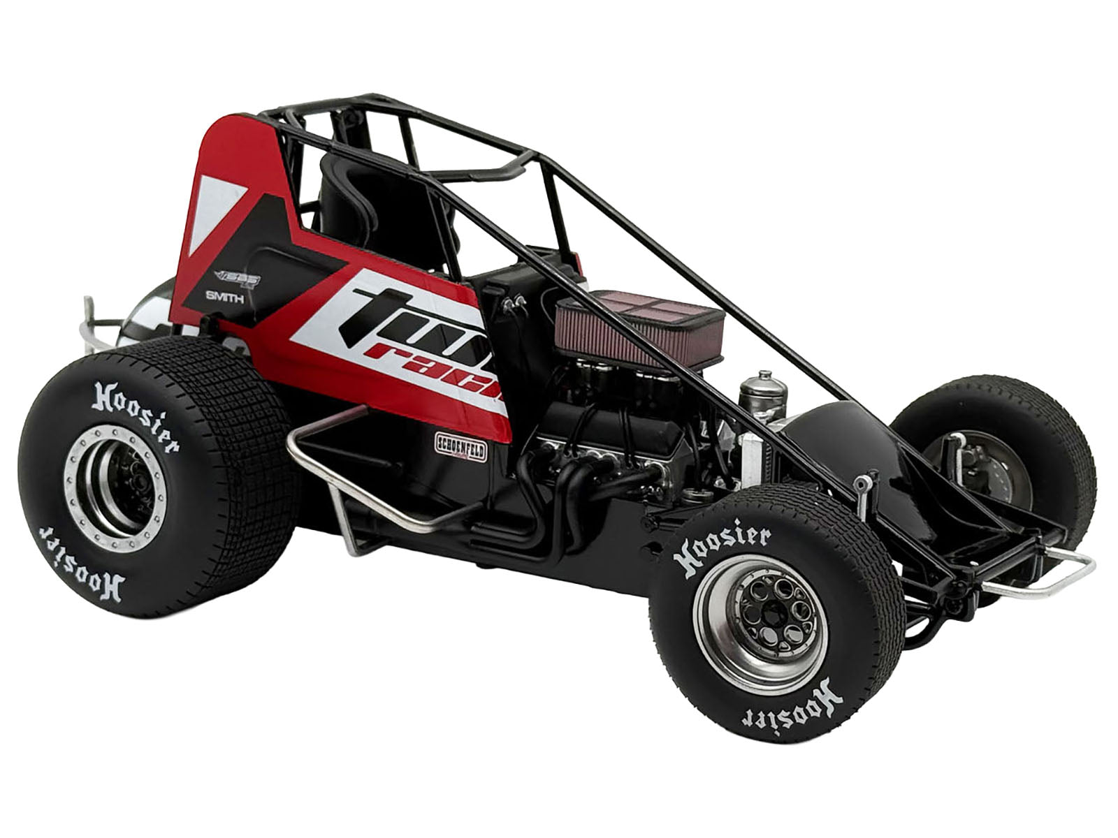 Winged Sprint Car #2C Cole Macedo "Two C Racing" (2025) 1/18 Diecast Model Car by ACME - image 2