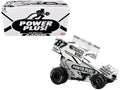 Winged Sprint Car #87 Aaron Reutzel "Power Plus" White (2026) 1/18 Diecast Model Car by ACME