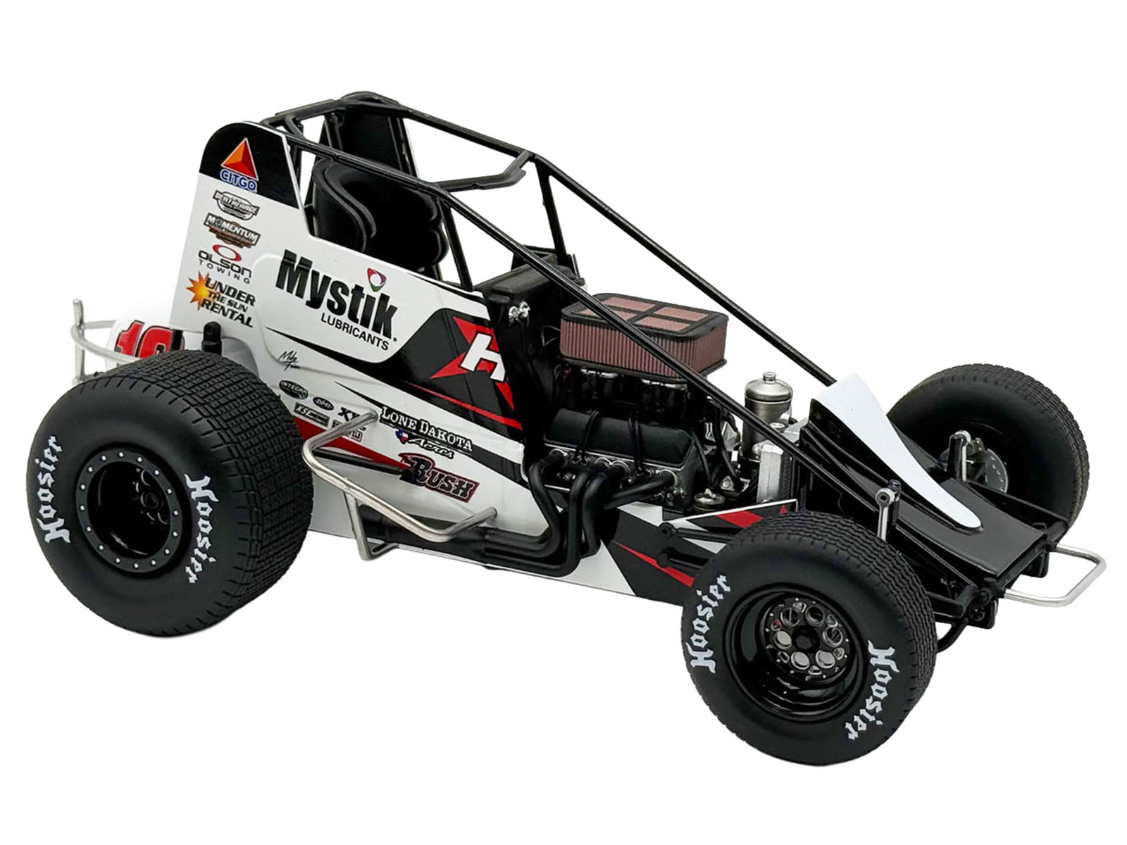 Winged Sprint Car #10 Ryan Timms "Liebig Motorsports - Hampel Oil" (2026) 1/18 Diecast Model Car by ACME