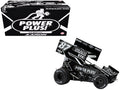 Winged Sprint Car #87 Aaron Reutzel "Power Plus" Black (2026) 1/18 Diecast Model Car by ACME