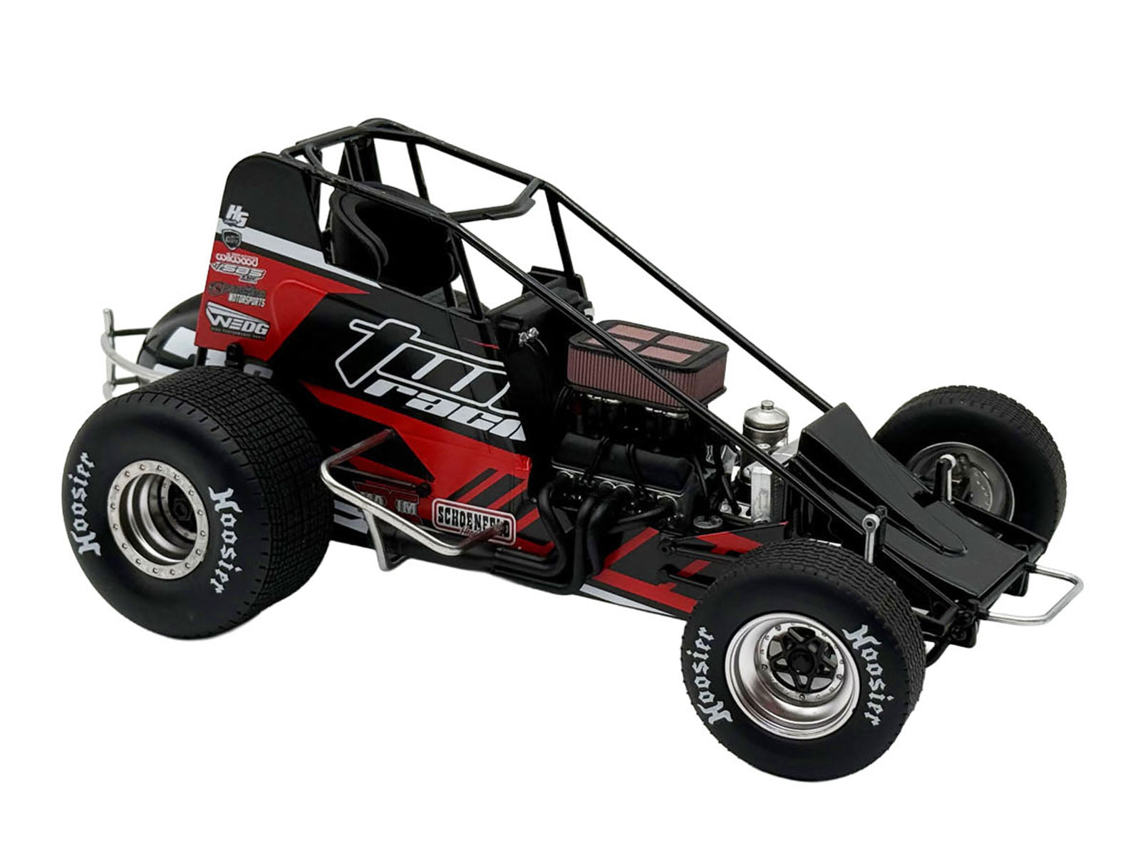 Winged Sprint Car #2C Cole Macedo "Two C Racing" (2026) 1/18 Diecast Model Car by ACME