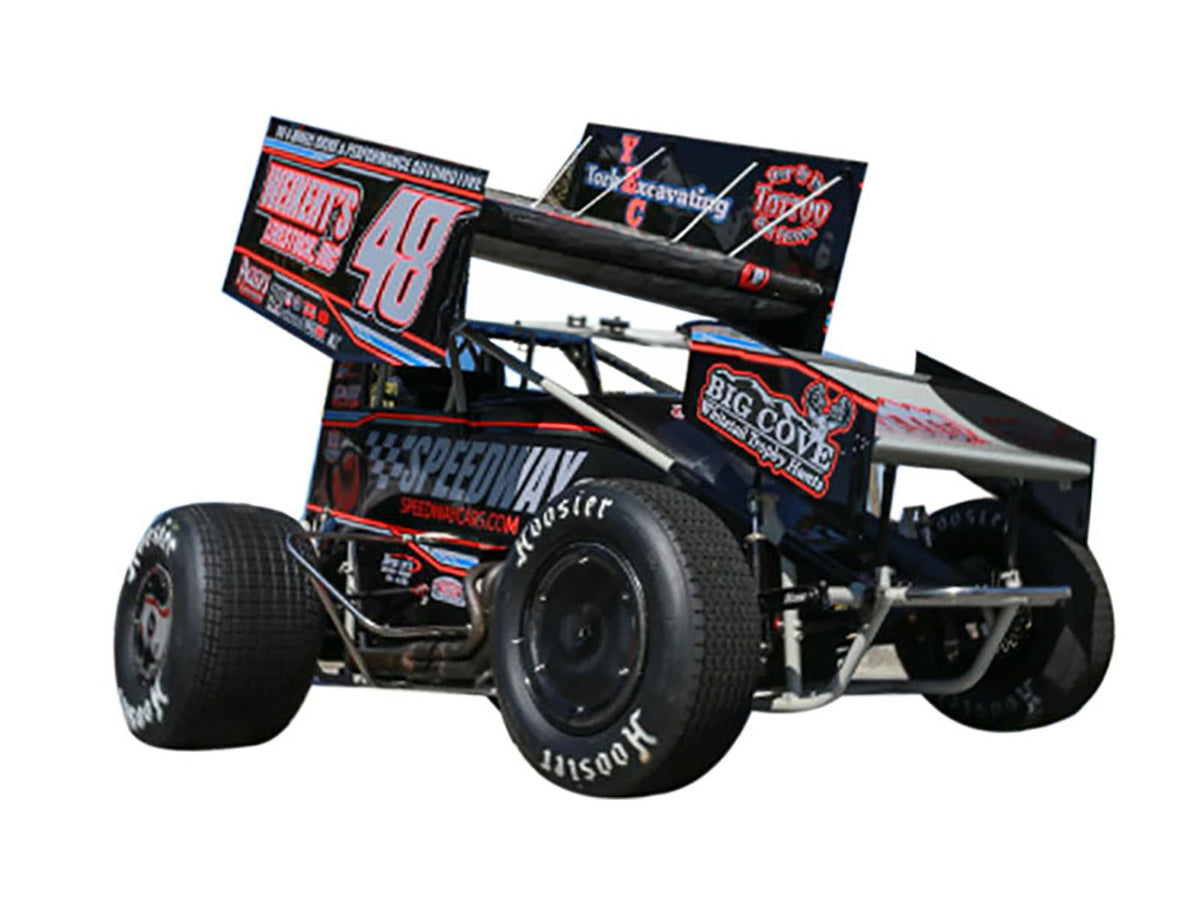 Winged Sprint Car #48 Danny Dietrich "Weikert's Livestock - Speedway Cars" (2026) 1/18 Diecast Model Car by ACME - image 2