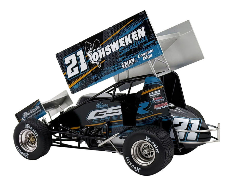 Winged Sprint Car #21 Kyle Phillips "GSR Chassis - Ohsweken Speedway" (2026) 1/18 Diecast Model Car by ACME