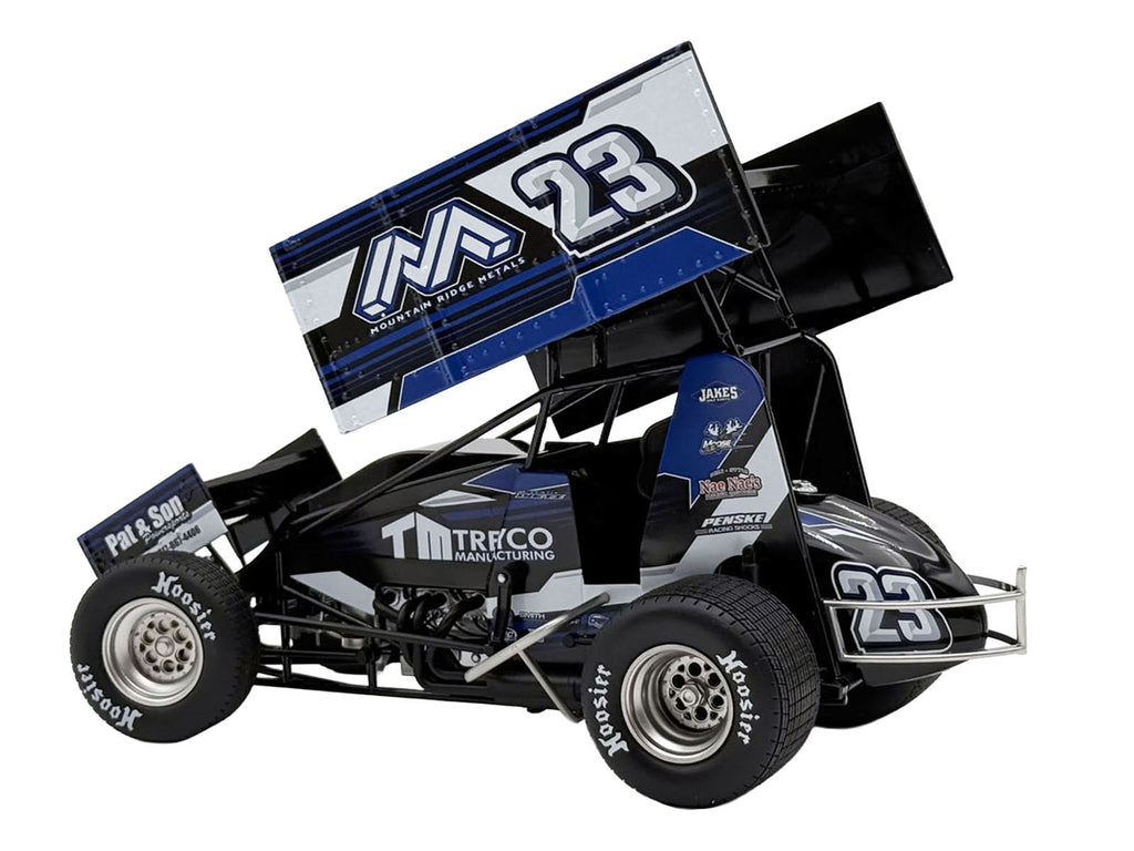 Winged Sprint Car #23 Chase Dietz "Treyco Manufacturing - Mountain Ridge Metals" (2026) 1/18 Diecast Model Car by ACME - image 4