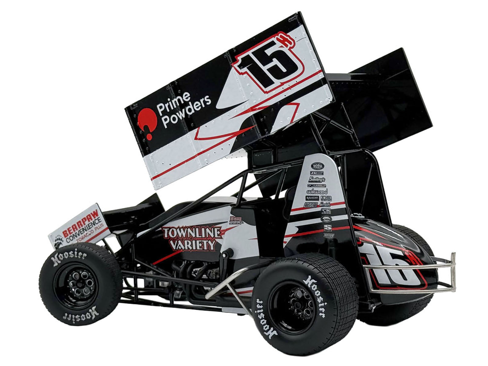 Winged Sprint Car #15H Sam Hafertepe "Townline Variety - Prime Powders" (2026) 1/18 Diecast Model Car by ACME