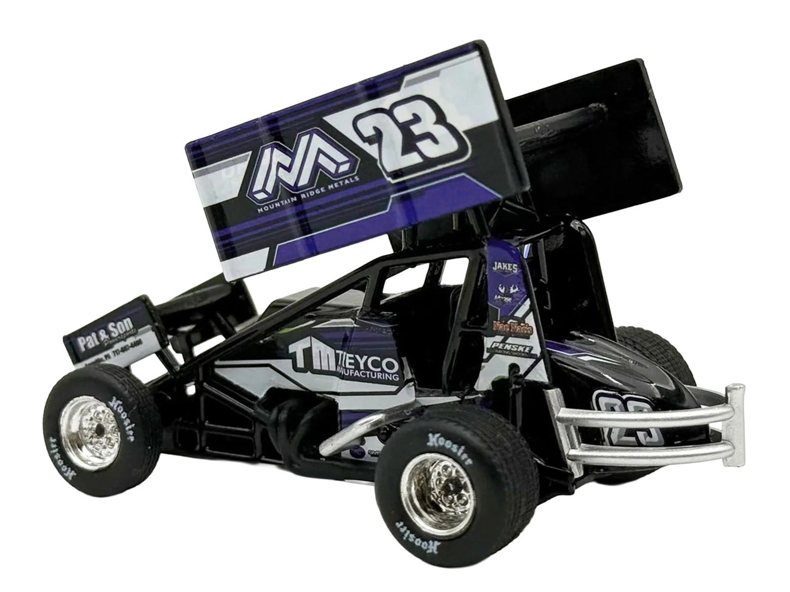 Winged Sprint Car #23 Chase Dietz "Treyco Manufacturing - Mountain Ridge Metals" (2026) 1/50 Diecast Model Car by ACME