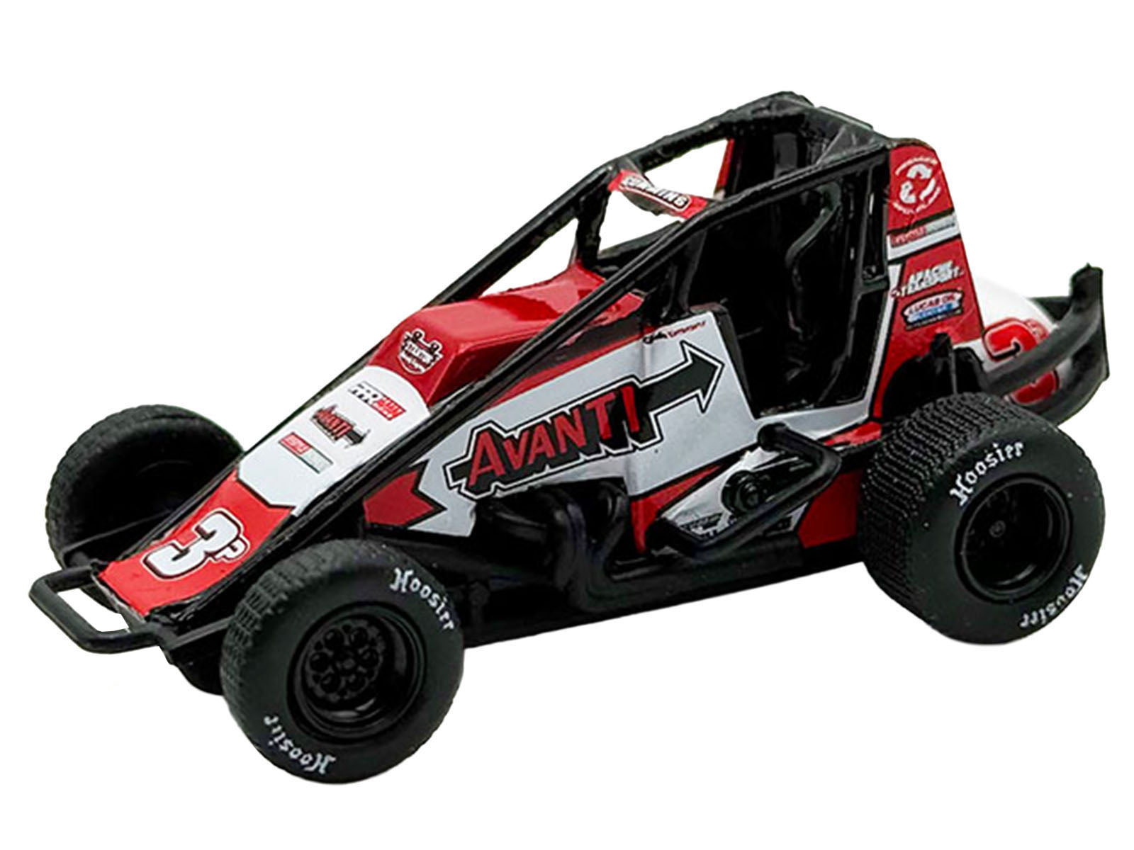 USAC Sprint Car #3P Kyle Cummins "Avanti" Champion "USAC Sprint Car National Championship" (2025) 1/64 Diecast Model Car by ACME - image 2