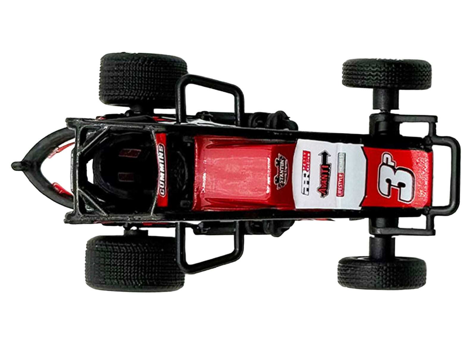 USAC Sprint Car #3P Kyle Cummins "Avanti" Champion "USAC Sprint Car National Championship" (2025) 1/64 Diecast Model Car by ACME - image 4