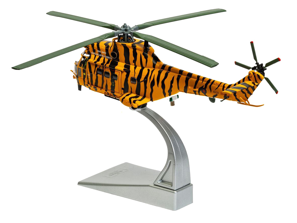 Westland Puma HC-1 Helicopter "No. 230 Squadron NATO Tiger Meet livery RIAT" (2005) Royal Air Force "The Aviation Archive" Series 1/72 Diecast Model by Corgi - image 4