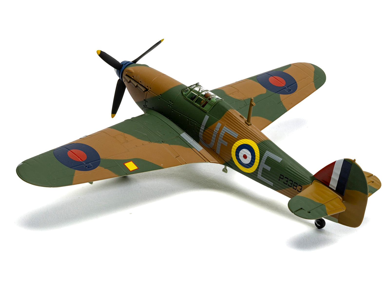 Hawker Hurricane Mk.I Fighter Aircraft "Pilot Officer William 'Billy' Fiske No. 601 Squadron Battle of Britain" (1940) British Royal Air Force "The Aviation Archive" Series 1/72 Diecast Model by Corgi - image 2