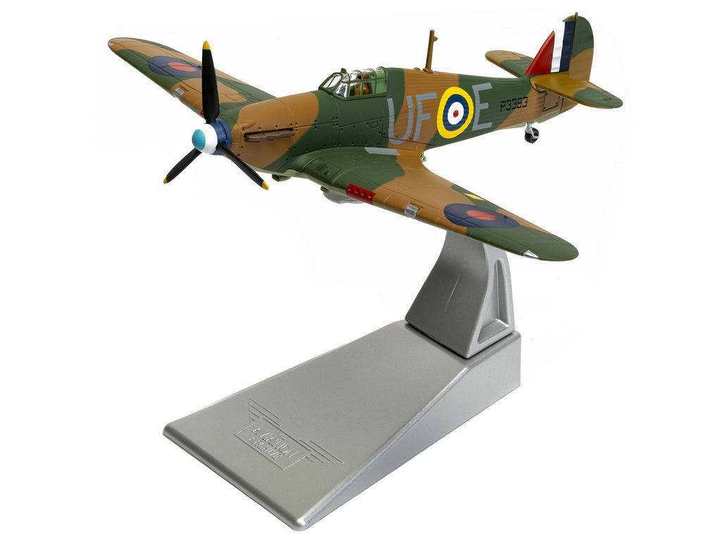 Hawker Hurricane Mk.I Fighter Aircraft "Pilot Officer William 'Billy' Fiske No. 601 Squadron Battle of Britain" (1940) British Royal Air Force "The Aviation Archive" Series 1/72 Diecast Model by Corgi - image 4