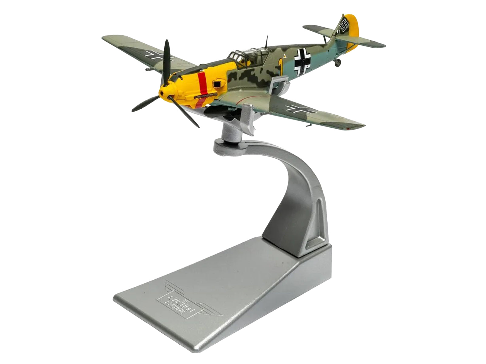 Messerschmitt Bf 109E-4/B Jabo Fighter-Bomber Aircraft "Oberleutnant Walter Rupp 3./JG53 RAF Manston Battle of Britain" (1940) German Luftwaffe "The Aviation Archive" Series 1/72 Diecast Model by Corgi - image 4