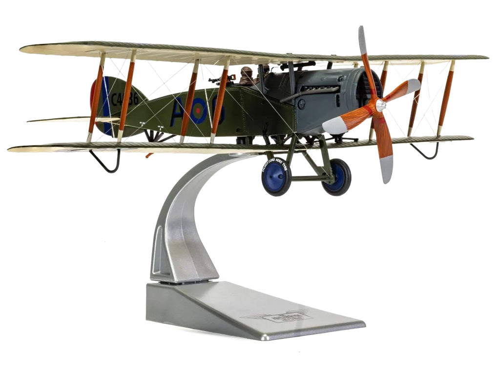 Bristol F-2B Fighter Aircraft "C4636 Devil-in-the-Dusk No. 39 Squadron" (1918) Royal Flying Corps "The Aviation Archive" Series 1/48 Diecast Model by Corgi - image 5