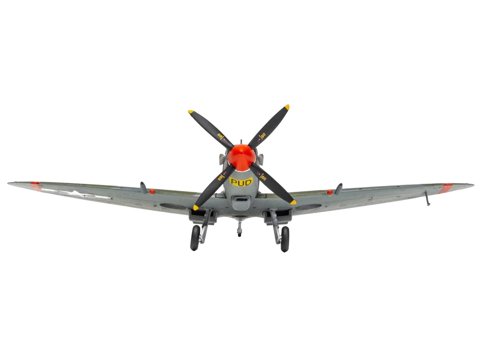 Supermarine Spitfire MkIXC Fighter Aircraft "Porky II Lt Robert Connor 309th Fighter Squadron 31st Fighter Group" (1943) United States Army Air Forces "The Aviation Archive" Series 1/72 Diecast Model by Corgi - image 3