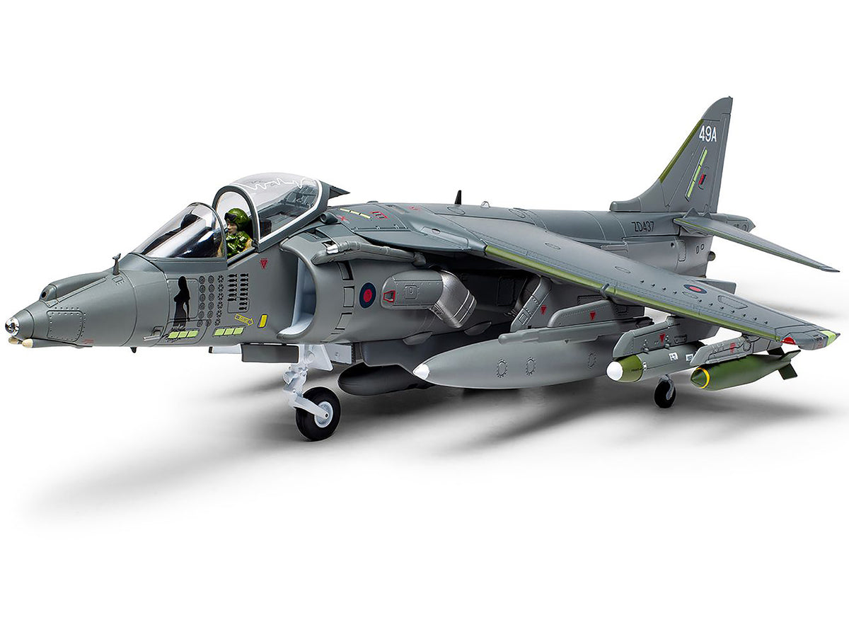 British Aerospace Harrier GR7A Aircraft "Michelle RAF No.1 Squadron Operation Herrick RAF Kandahar Afghanistan" (2007) Royal Air Force "The Aviation Archive" Series 1/48 Diecast Model by Corgi - image 3