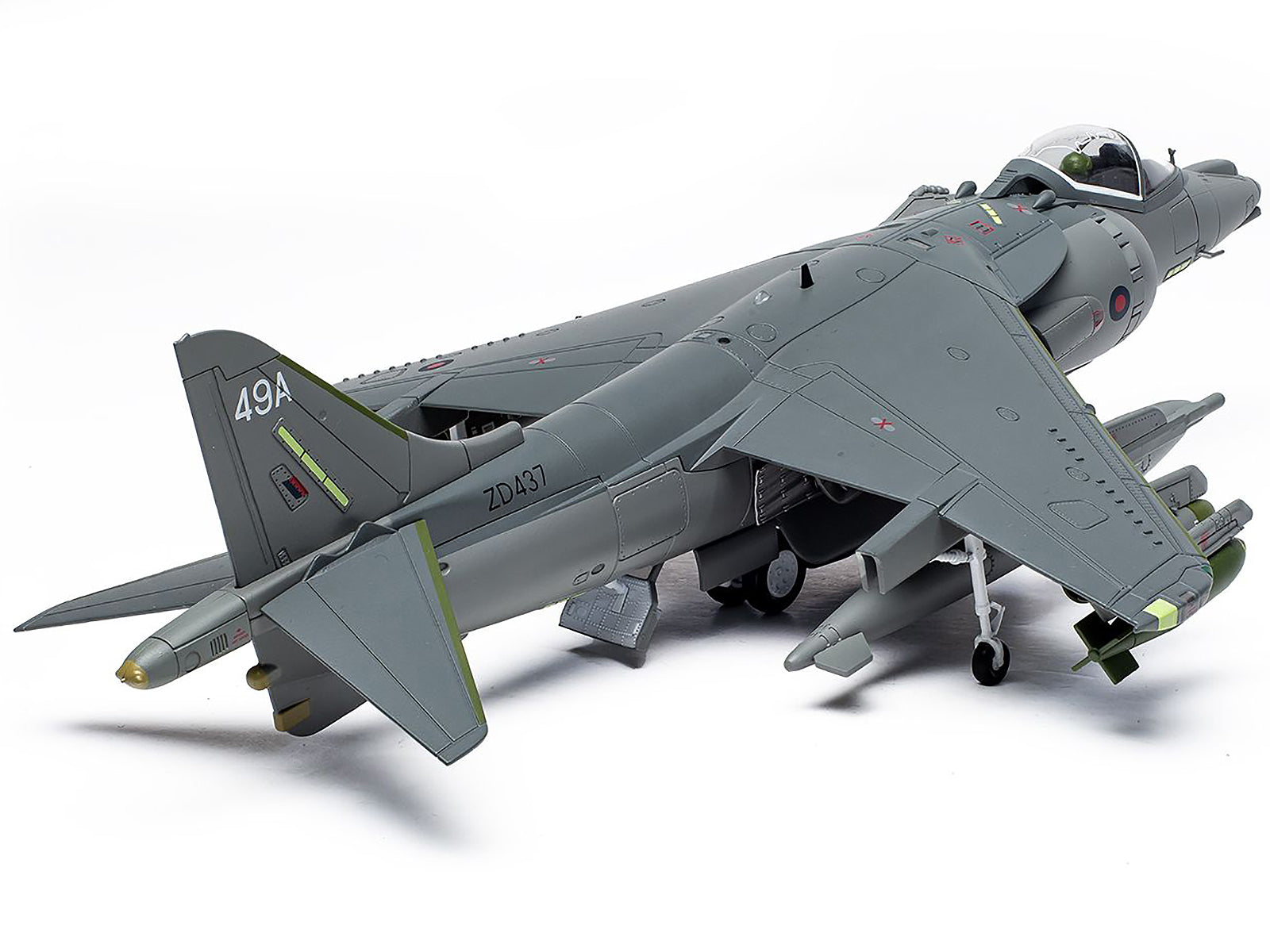 British Aerospace Harrier GR7A Aircraft "Michelle RAF No.1 Squadron Operation Herrick RAF Kandahar Afghanistan" (2007) Royal Air Force "The Aviation Archive" Series 1/48 Diecast Model by Corgi - image 5