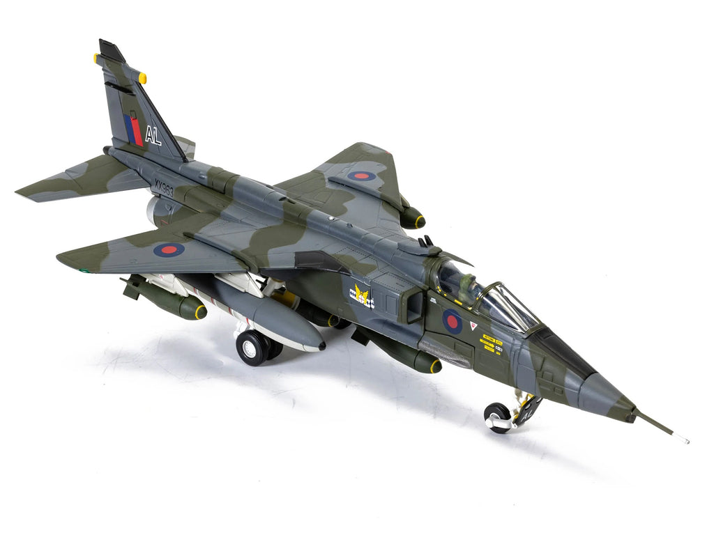 SEPECAT Jaguar GR.1 Aircraft "XX963/AL No.14 Squadron RAF Germany Bruggen" (1976) Royal Air Force "The Aviation Archive" Series 1/72 Diecast Model Car by Corgi
