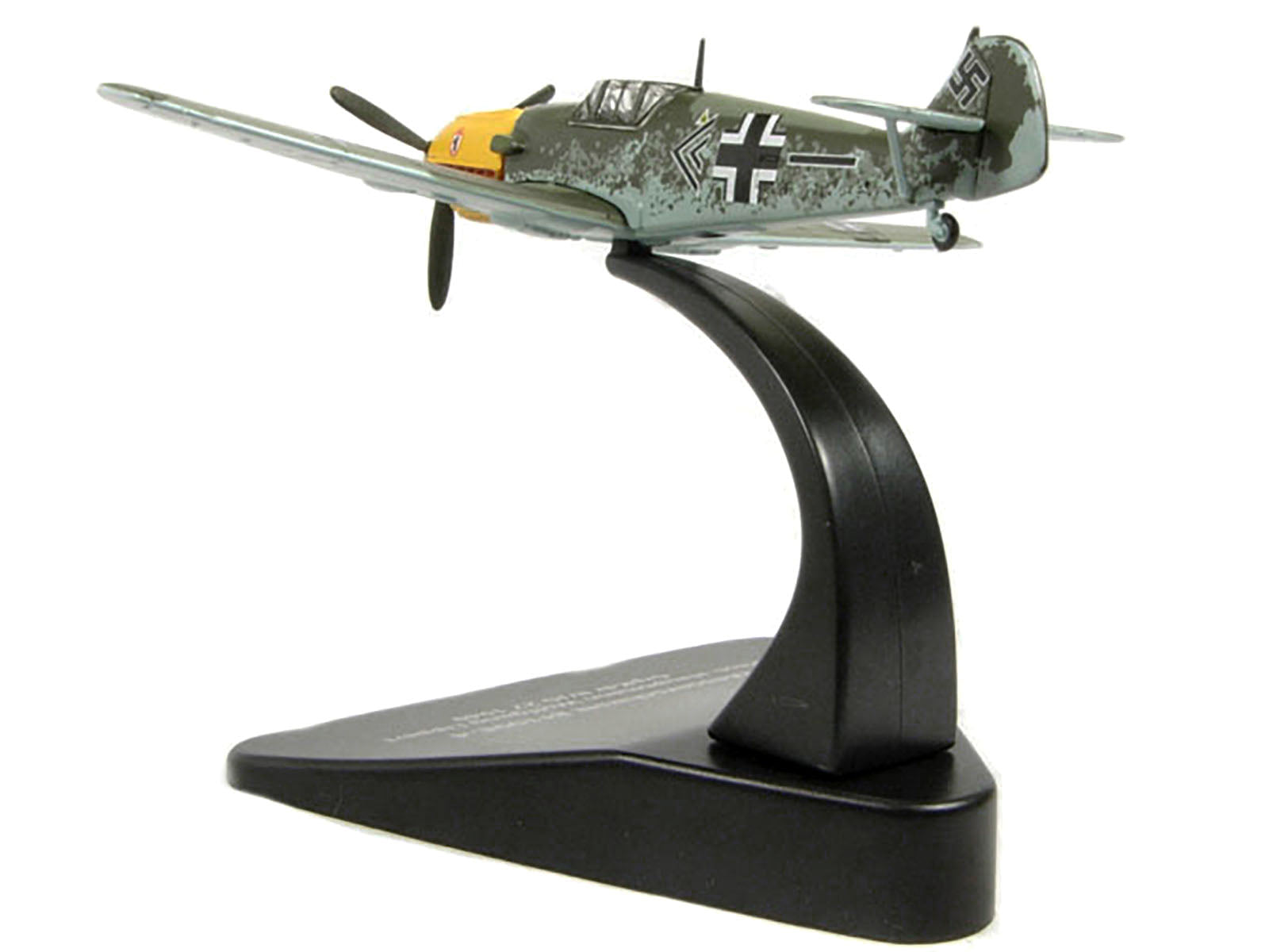 Messerschmitt Bf 109E-4 Fighter Plane Pilot: Hauptmann Wolfgang Lippert GrpKdr II/JG 27 (1940) "Oxford Aviation" Series 1/72 Diecast Model Airplane by Oxford Diecast - image 3