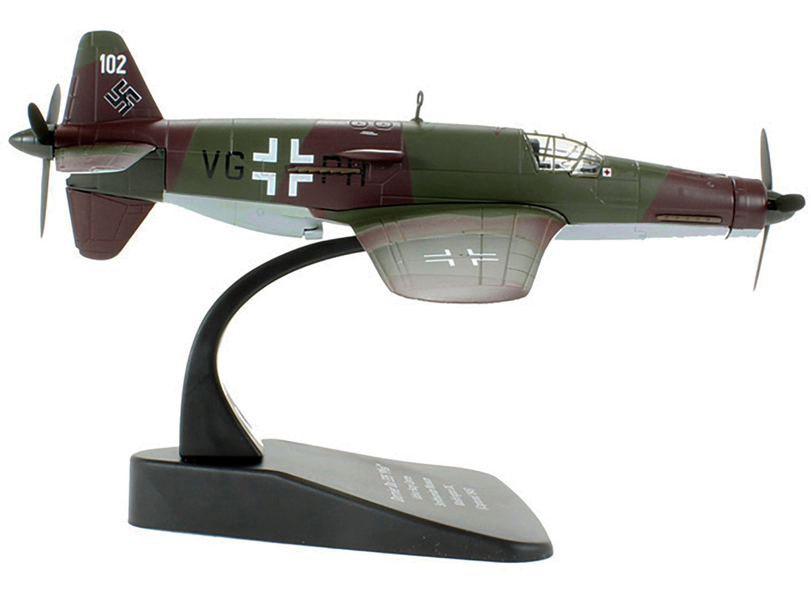 Dornier Do 335 "Pfeil" Fighter Plane "Udva Hazy Centre Smithsonian Museum Washington DC" (Captured 1945) "Oxford Aviation" Series 1/72 Diecast Model Airplane by Oxford Diecast - image 2