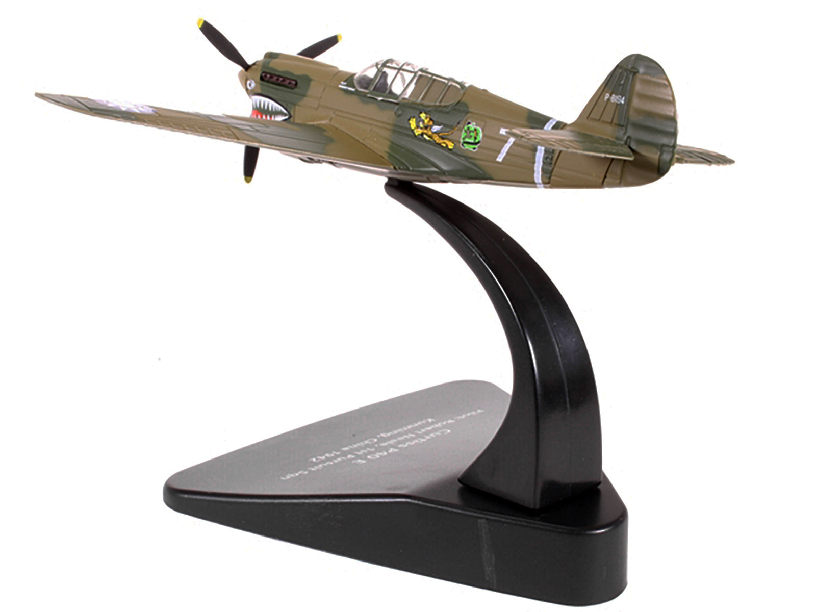Curtiss P40 E Warhawk Fighter Plane Pilot: Robert Neale 1st Pursuit Squadron Kunming China (1944) "Oxford Aviation" Series 1/72 Diecast Model Airplane by Oxford Diecast - image 3