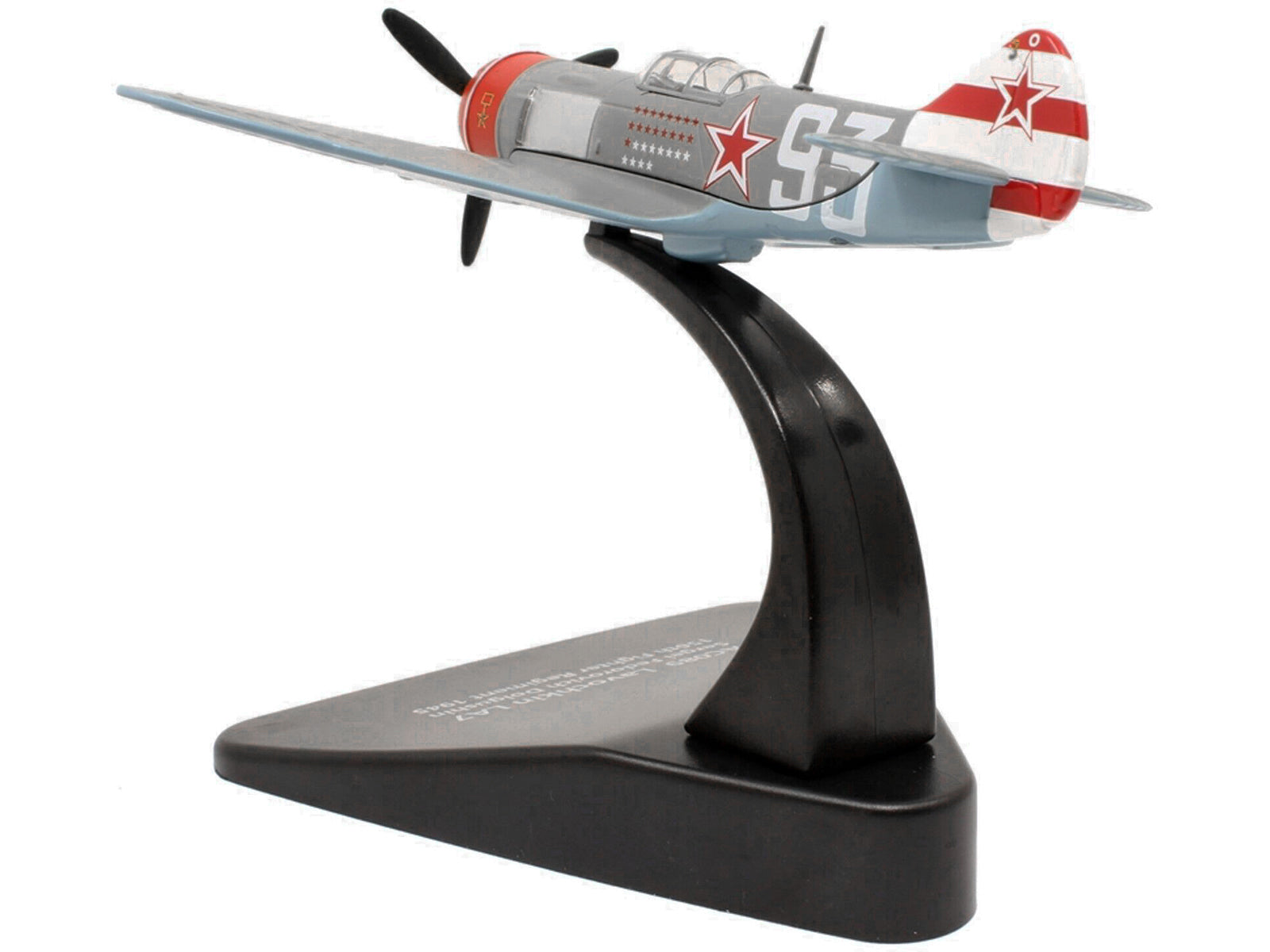 Lavochkin LA7 Fighter Plane Sergei Federovich Dolgushin 156th Fighter Regiment (1945) "Oxford Aviation" Series 1/72 Diecast Model Airplane by Oxford Diecast - image 4