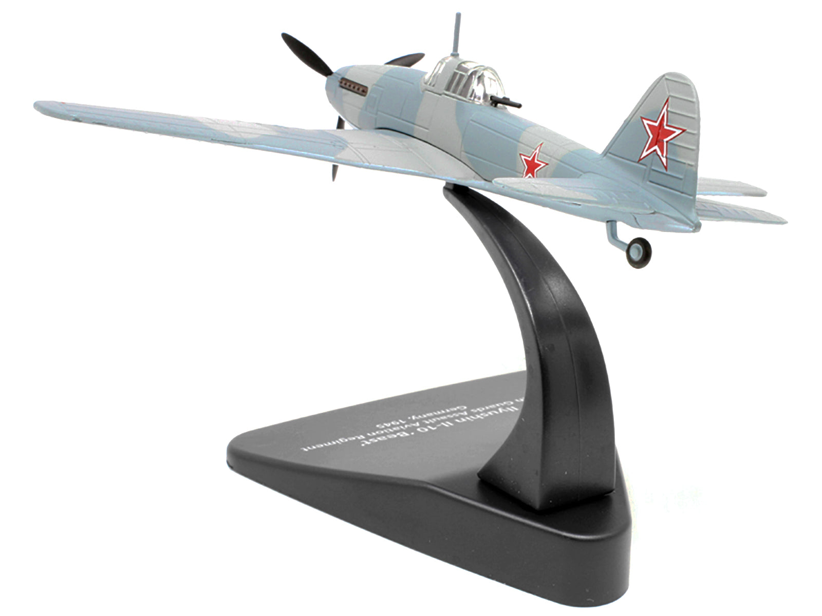 Ilyushin Il-10 "Beast" War Plane 108th Guards Assault Aviation Regiment Germany (1945) "Oxford Aviation" Series 1/72 Diecast Model Airplane by Oxford Diecast - image 3