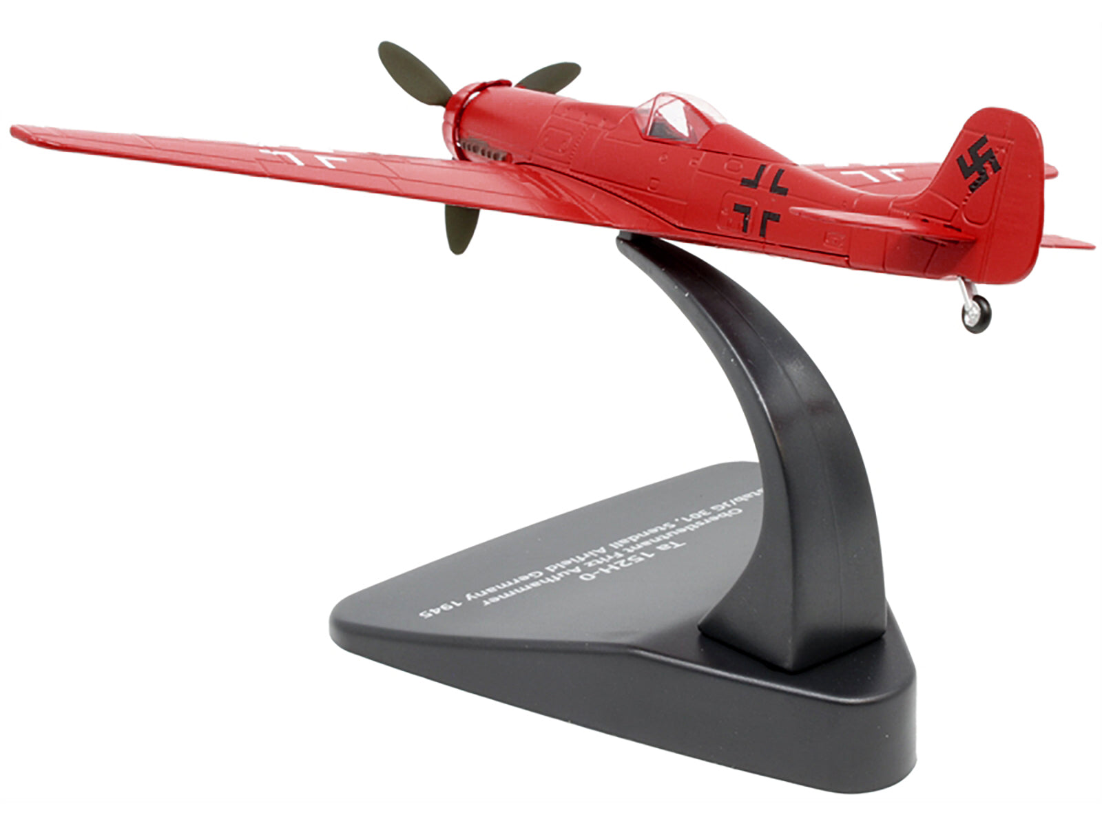 Focke-Wulf Ta 152H-0 War Plane Oberstleutnant Fritz Aufhammer Stab/JG 301 Stendall Airfield Germany (1945) "Oxford Aviation" Series 1/72 Diecast Model Airplane by Oxford Diecast - image 3