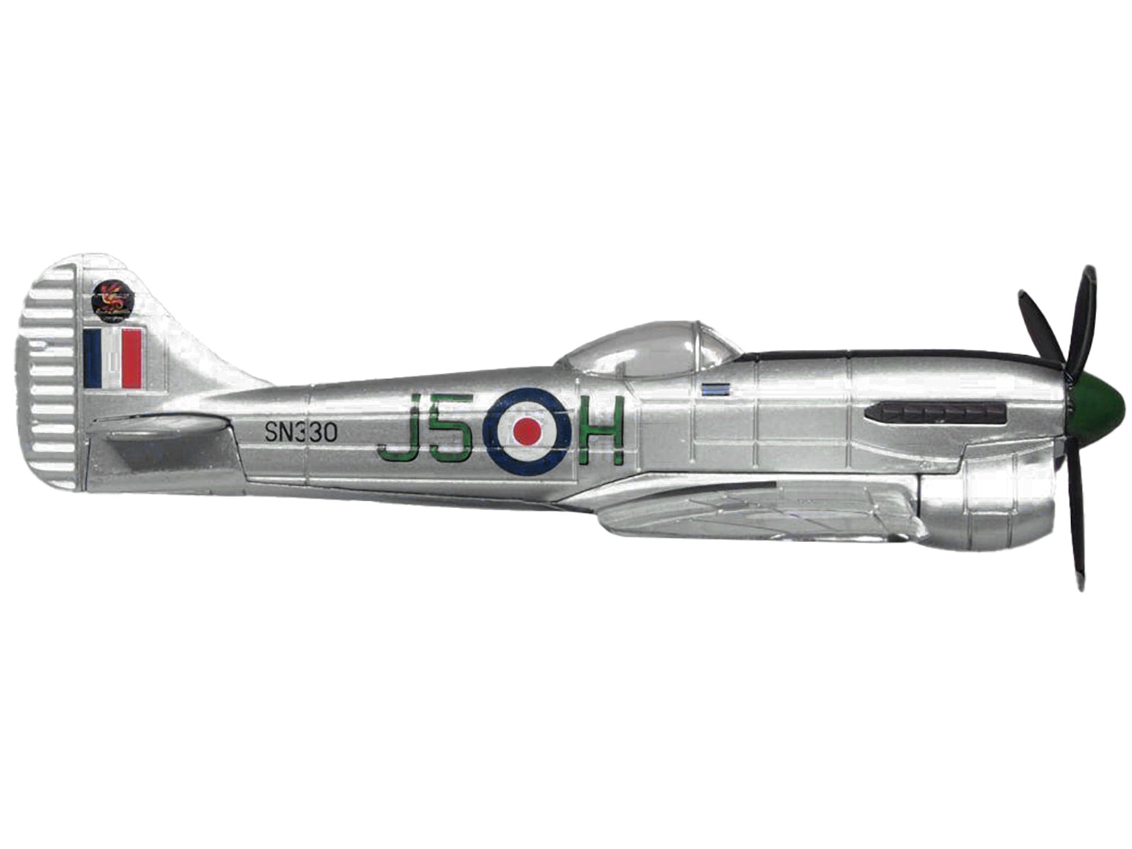 Hawker Tempest MK V Fighter Plane SN330 No.3 Squadron RAF Wunstorf Germany (1946) "Oxford Aviation" Series 1/72 Diecast Model Airplane by Oxford Diecast - image 2