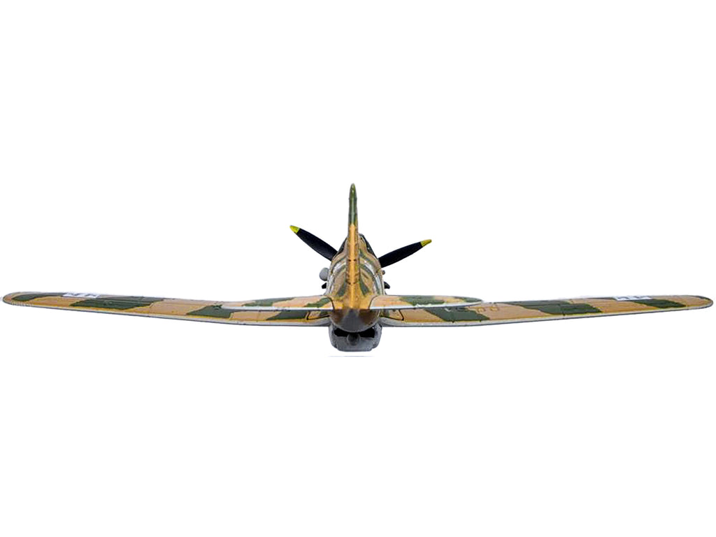 Fiat G55 Centauro Fighter Aircraft "1 Gruppo 3 Squadriglia MM.91147 Italy" (1944) Italian Air Force "Oxford Aviation" Series 1/72 Diecast Model Airplane by Oxford Diecast - image 4
