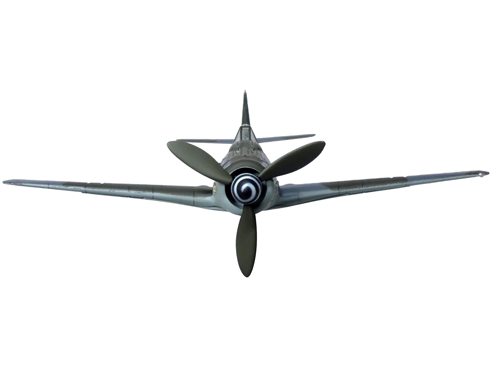Focke-Wulf Fw190D-9 Fighter Aircraft "600150 JG-4 Frankfurt Rhine-Main Airfield" (1945) German Luftwaffe "Oxford Aviation" 1/72 Diecast Model Airplane by Oxford Diecast - image 3