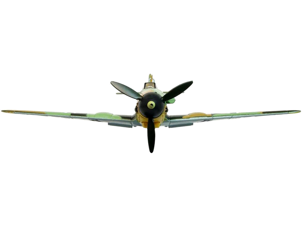 Messerschmitt Bf 109F-4 Fighter Plane "Ofw. Eberhard von Boremski 9/JG3 Eastern Front" (1942) "Oxford Aviation" Series 1/72 Diecast Model Airplane by Oxford Diecast - image 3