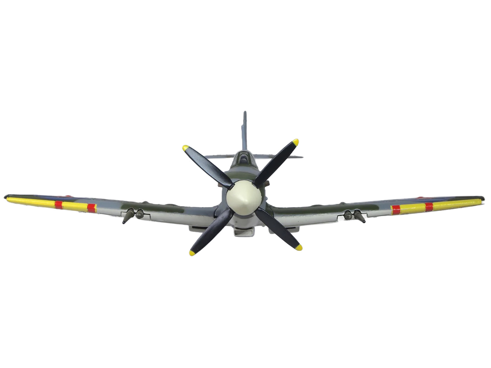 Supermarine Spitfire LF MK IXe Fighter Aircraft "TE565 10th (Czech) Fighter Squadron RAF Manston" Royal Air Force 1/72 Diecast Model Airplane by Oxford Diecast - image 3