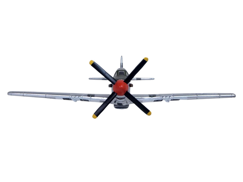 North American P-51D Mustang Fighter Aircraft "Captain Donald Emerson 336th Fighter Squadron 4th Fighter Group 8th AF Debden England" (1944) United States Army Air Forces "Oxford Aviation" Series 1/72 Diecast Model Airplane by Oxford Diecast - image 4