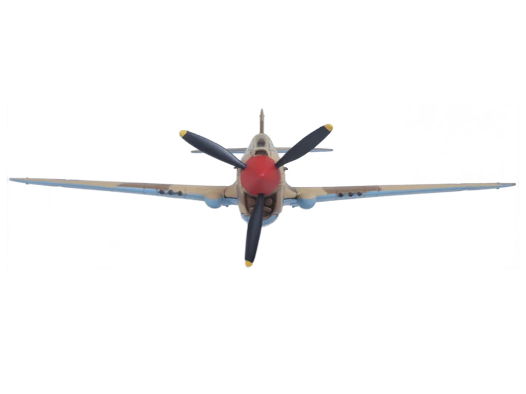Curtiss Warhawk P-40E Fighter Aircraft "Miss Memphis 85th Fighter Squadron 79th Fighter Group North Africa" (1943) United States Army Air Forces "Oxford Aviation" Series 1/72 Diecast Model Airplane by Oxford Diecast - image 4