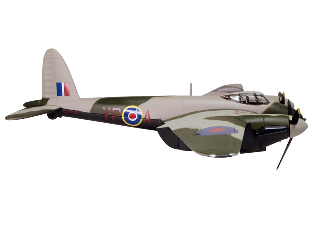 De Havilland Mosquito NF MKII Aircraft "Wing Commander Peter G. Wykeham-Barnes No. 23 Squadron Luqa Malta" (1943) Royal Air Force "Oxford Aviation" Series 1/72 Diecast Model Airplane by Oxford Diecast - image 3