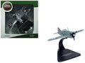 Brewster Buffalo F2A-3 Fighter Aircraft "VMF-221 MCAS Ewa Hawaii" (1941) United States Marine Corps "Oxford Aviation" Series 1/72 Diecast Model Airplane by Oxford Diecast