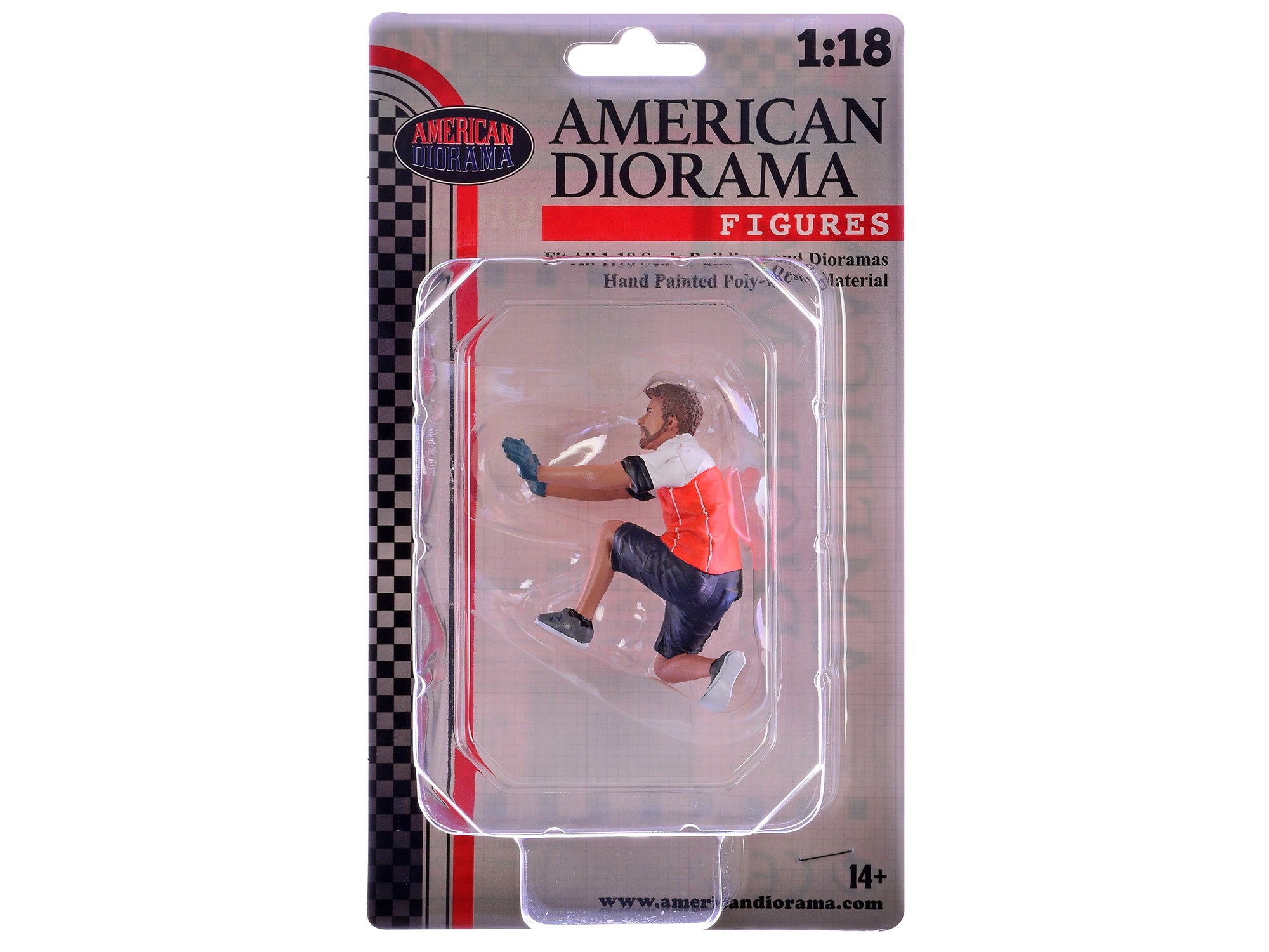 "Race Crew" Figure #1 for 1/18 scale models by American Diorama - image 3