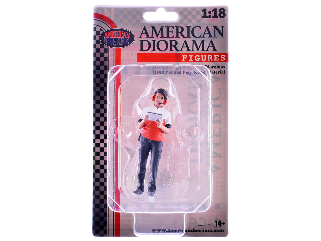 "Race Crew" Figure #3 for 1/18 scale models by American Diorama - image 3