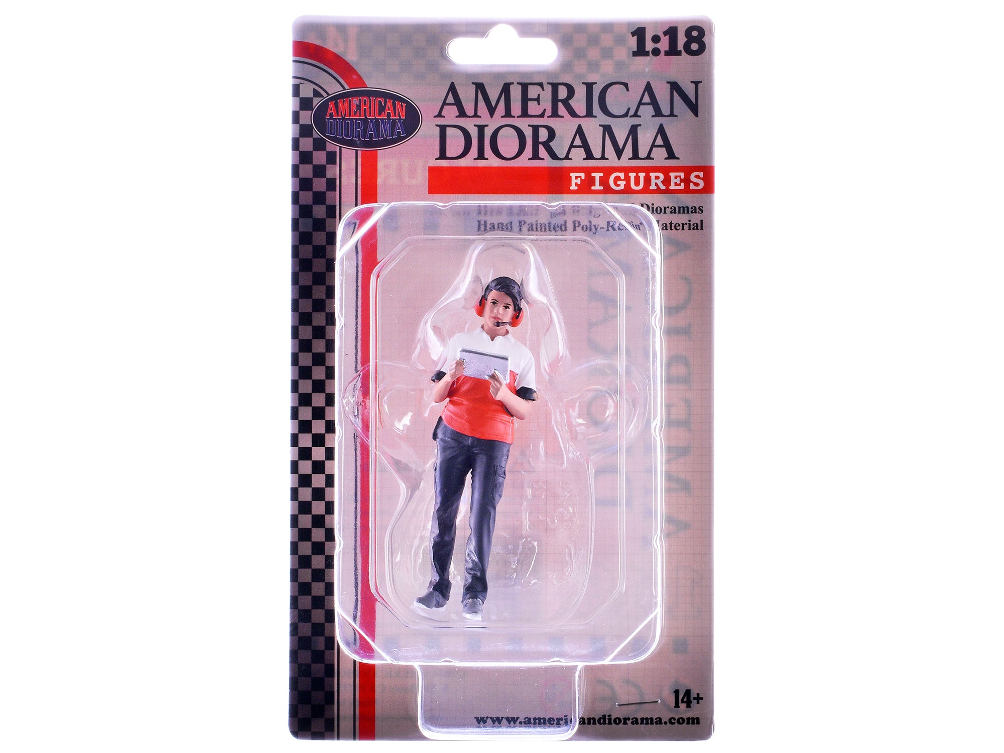 "Race Crew" Figure #3 for 1/18 scale models by American Diorama - image 3