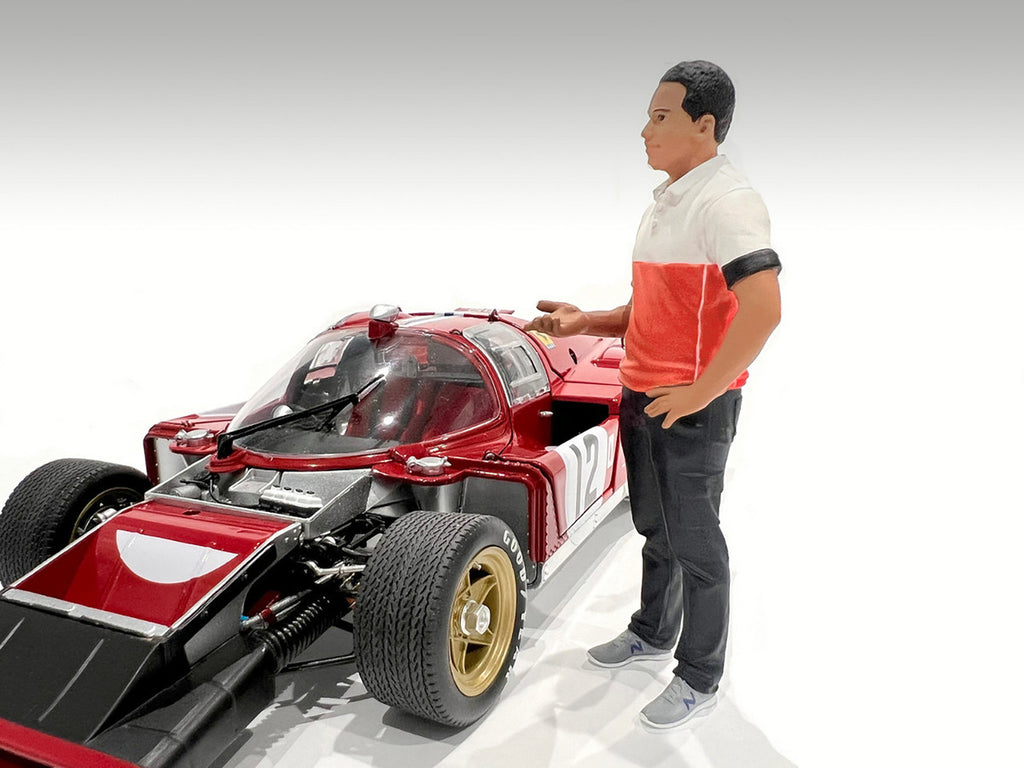 "Race Crew" Figure #4 for 1/24 Scale Models by American Diorama - image 2