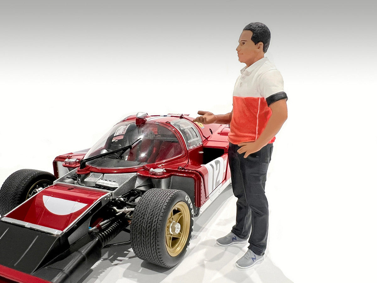 "Race Crew" Figure #4 for 1/24 Scale Models by American Diorama - image 2