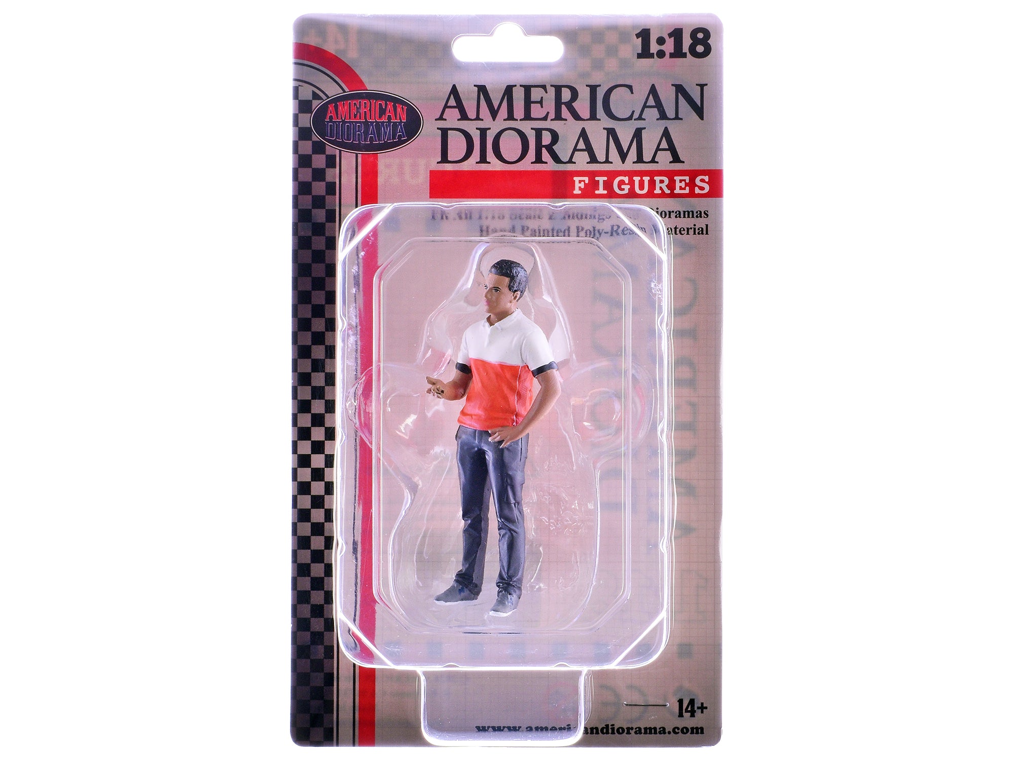 "Race Crew" Figure #4 for 1/18 scale models by American Diorama - image 3