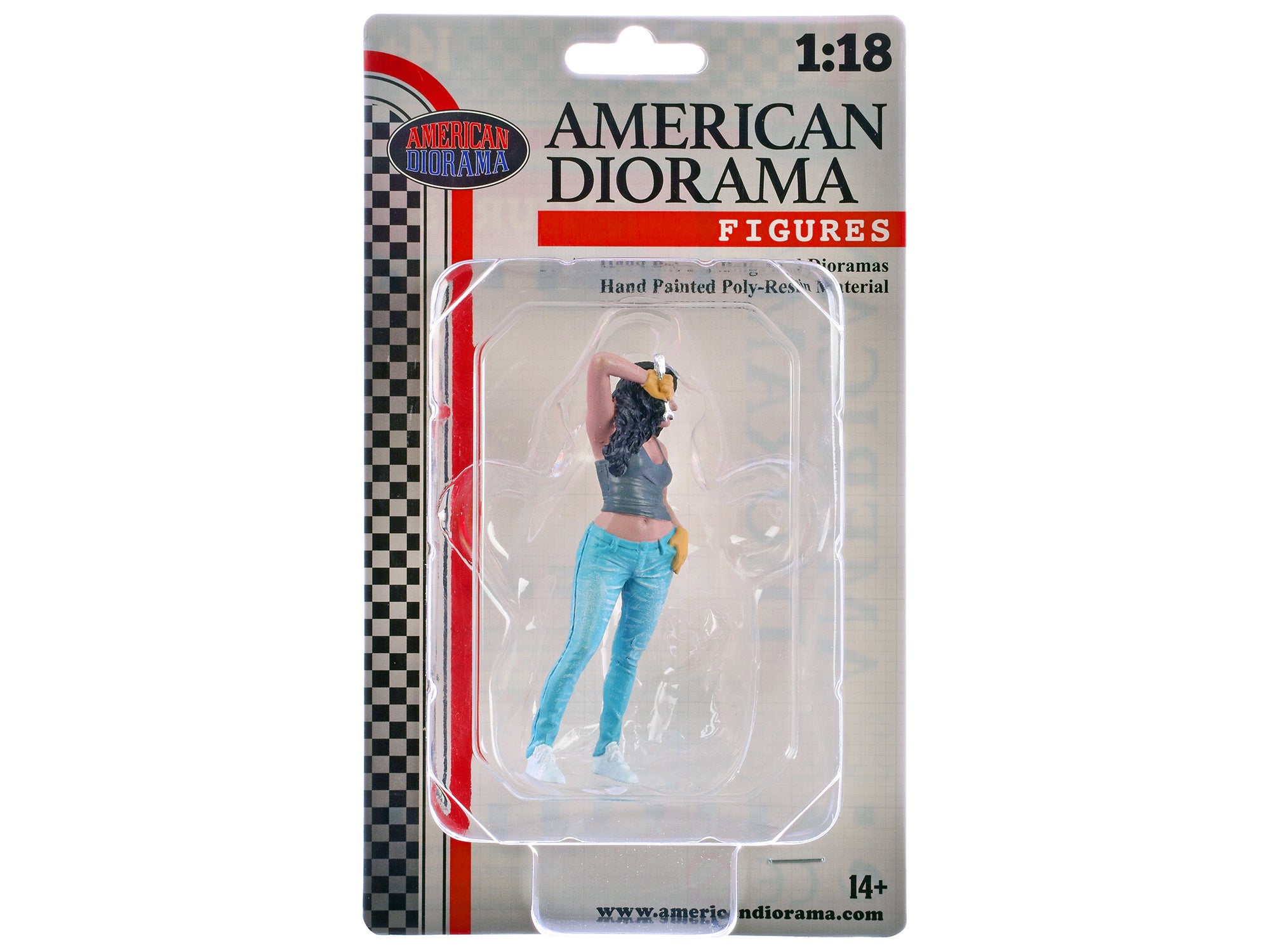 "Muscle Mechanics" Figure #4 for 1/18 Scale Models by American Diorama - image 4