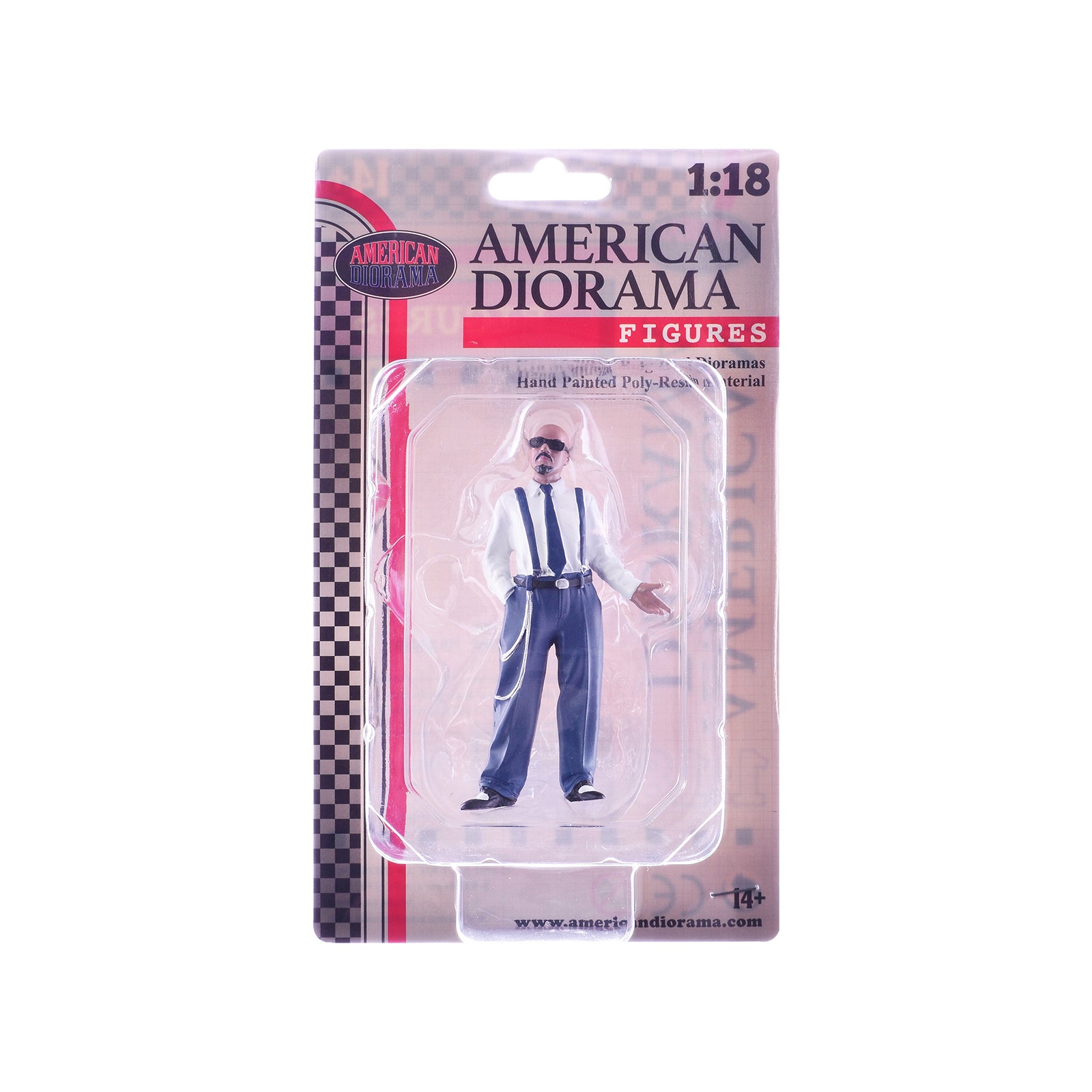 "Hanging Out 3" Figure #1 for 1/18 Scale Models by American Diorama