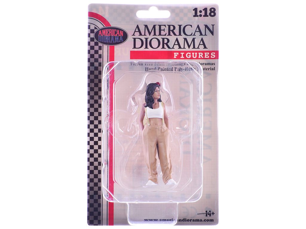 "Hanging Out 3" Figure #4 for 1/18 Scale Models by American Diorama