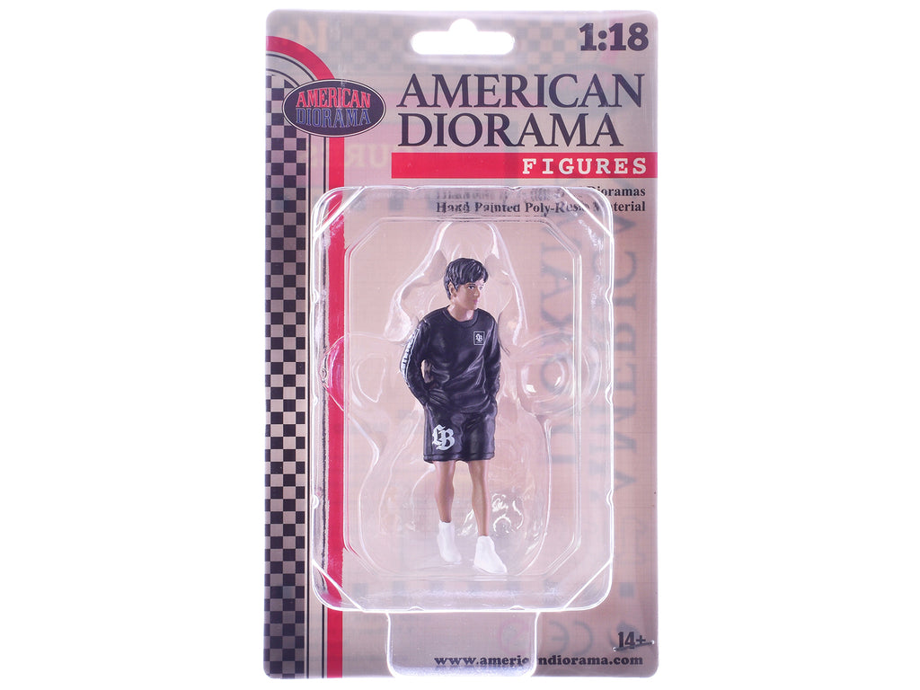 "LB Nation" Figure #5 for 1/18 Scale Models by American Diorama